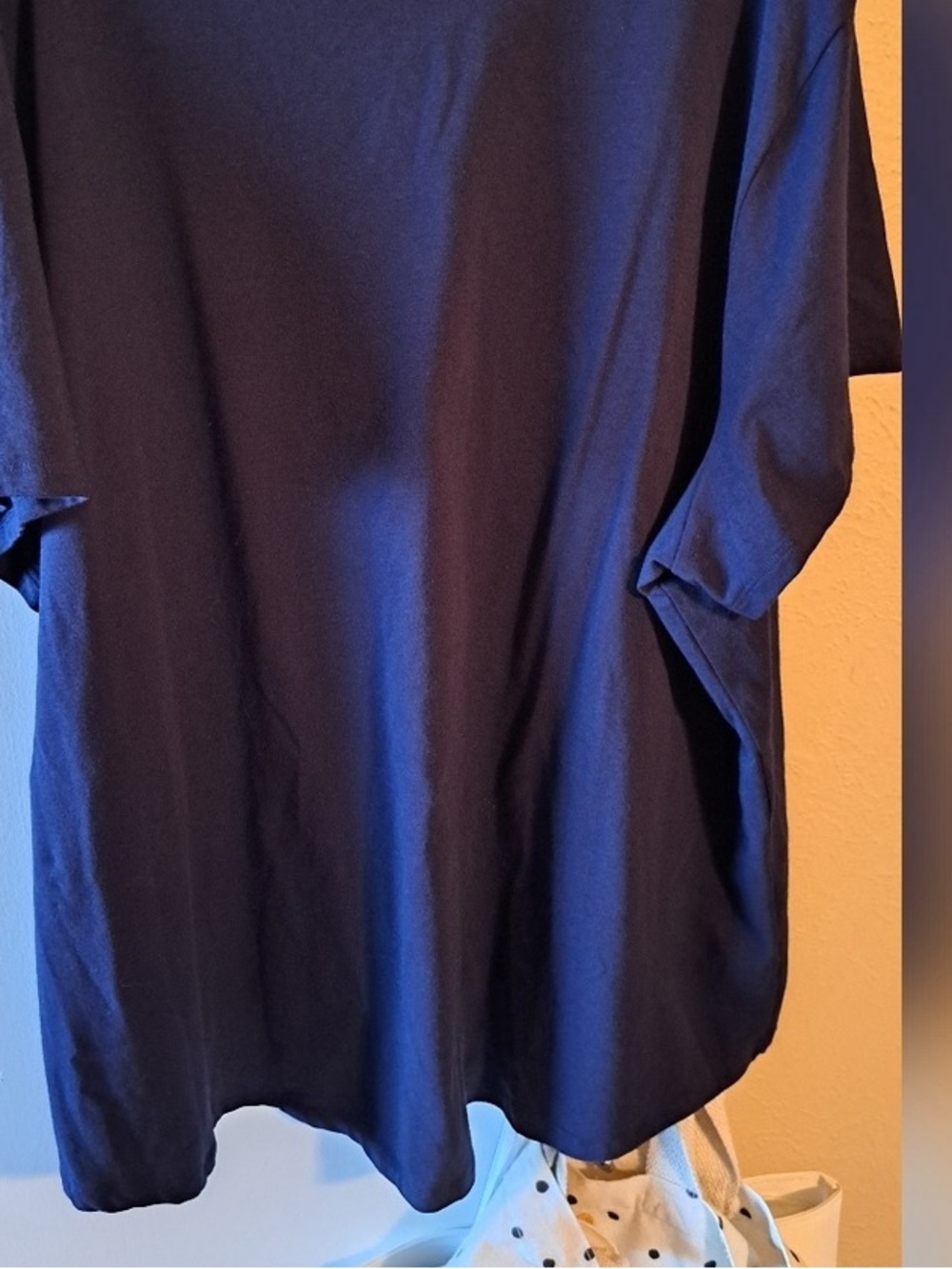 Men's Short Sleeve Crewneck Tee - Navy Blue